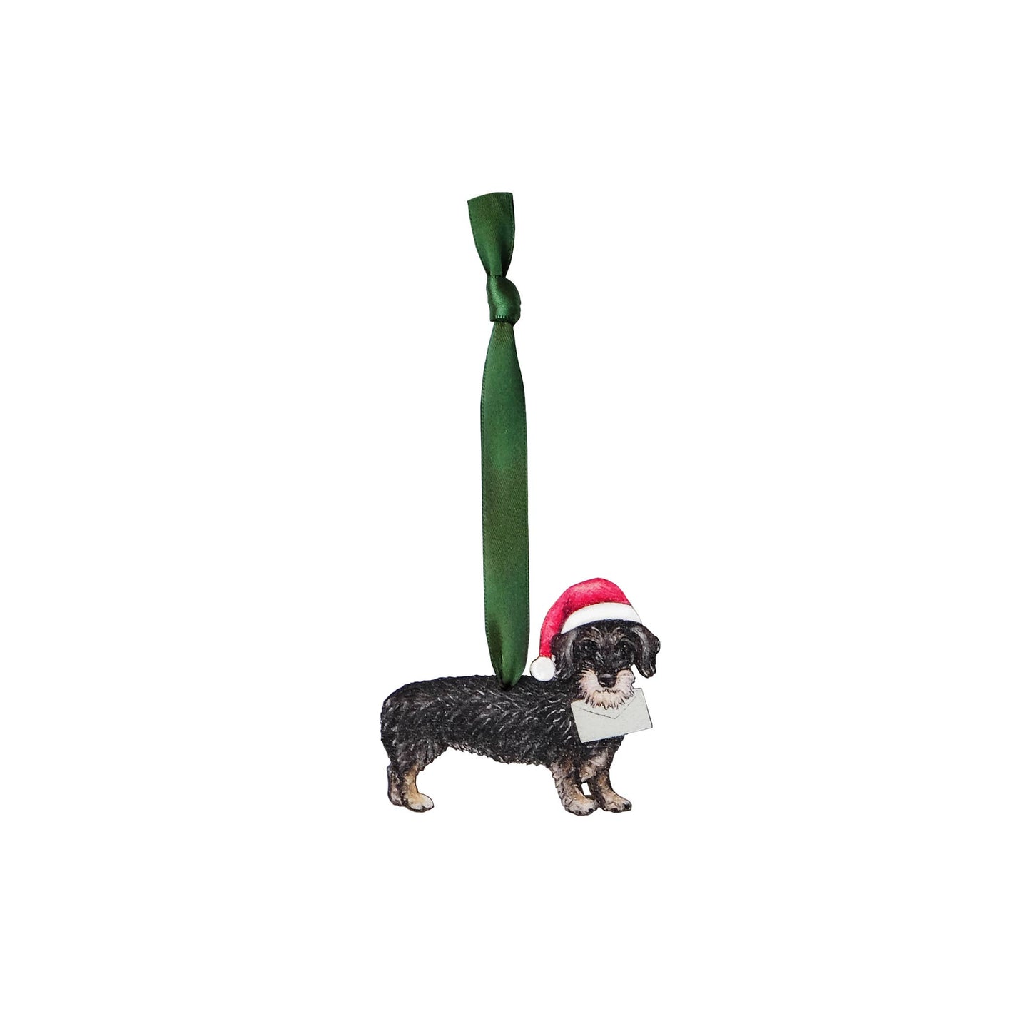 Wire Haired Dachshund Christmas Tree Decoration