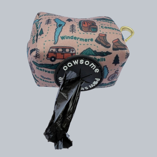 Wainwright Walkies Poop Bag Holder- Taupe Trails