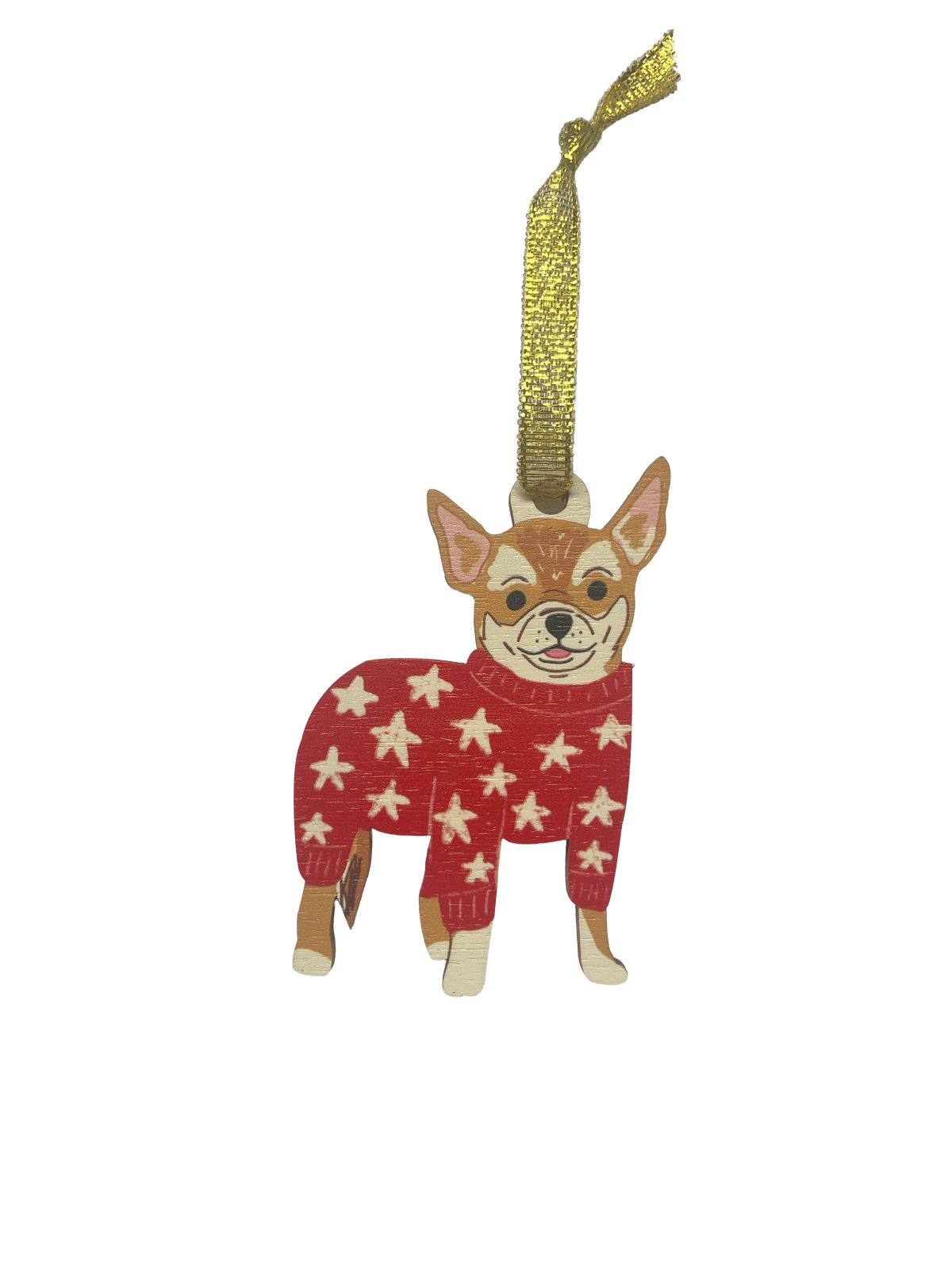Wooden Dogs in Jumper Decorations