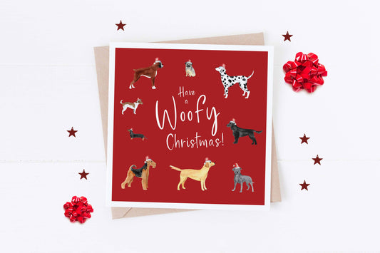 Dog Christmas Card