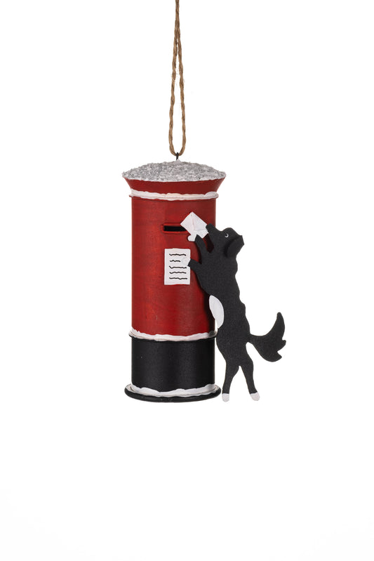 Large Post Box and Dog