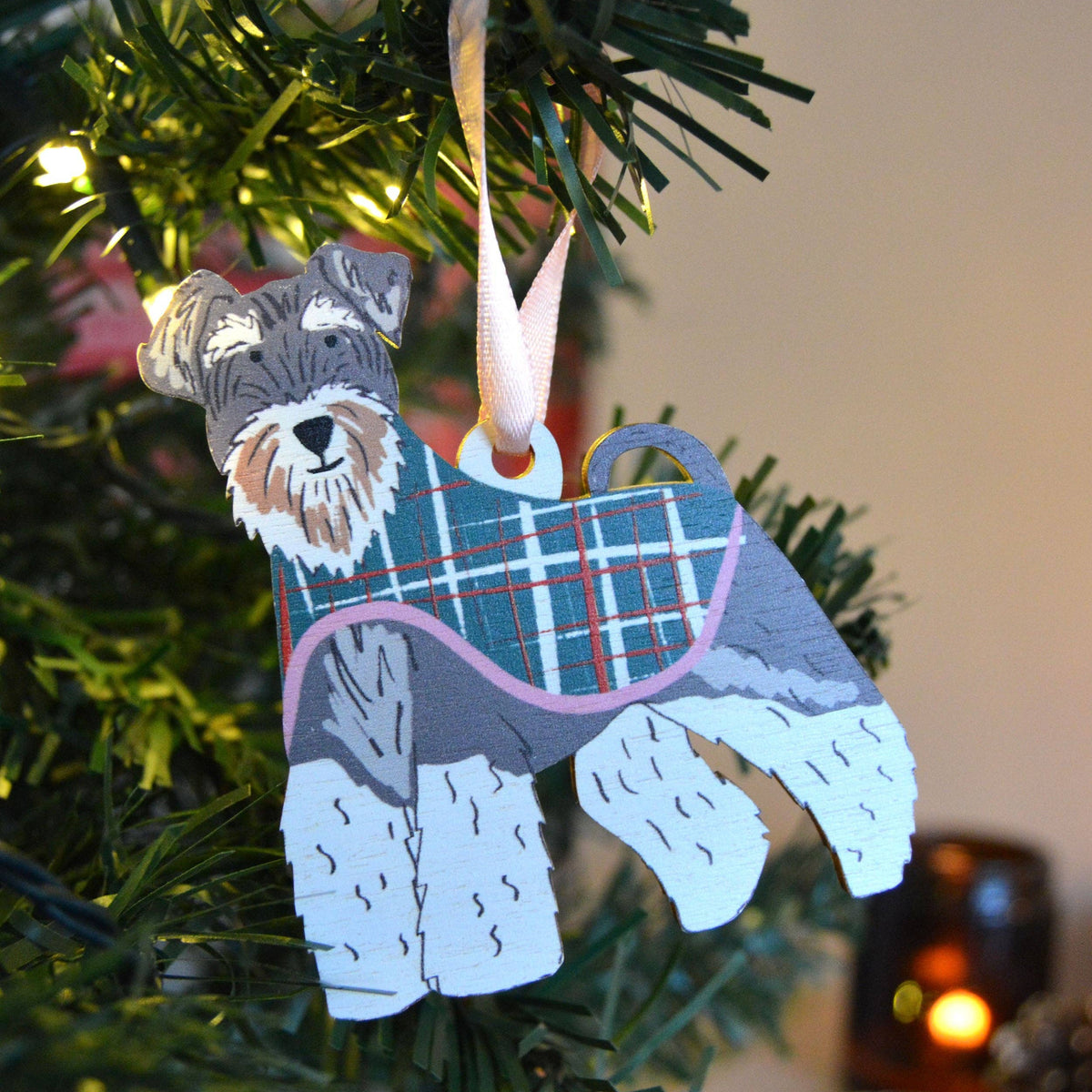 Wooden Dogs in Jumper Decorations