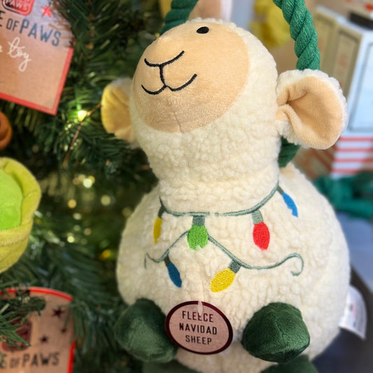 Fleece Navidad Sheep Toy