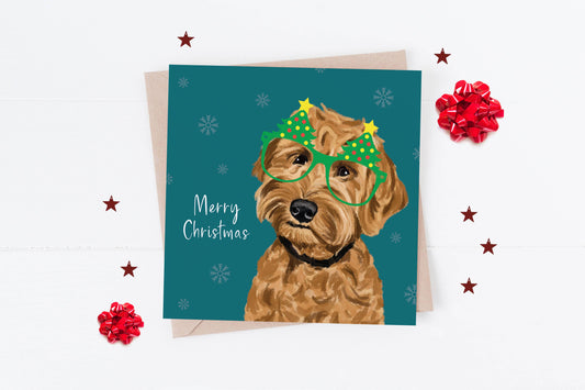 Christmas Card Dog
